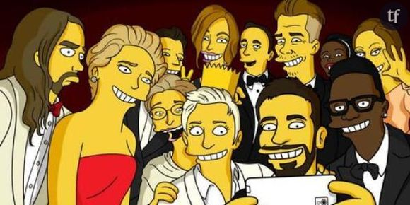 Oscars 2014 : les Simpson proposent leur selfie délirant