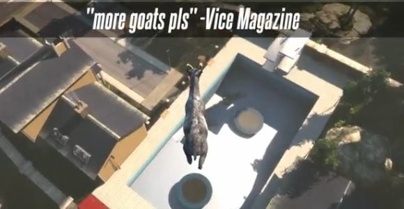 Goat Simulator : un trailer déjanté et une date de sortie sur PC