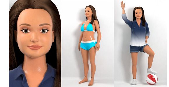Lammily : la Barbie aux mensurations "normales" bientôt sur le marché ?