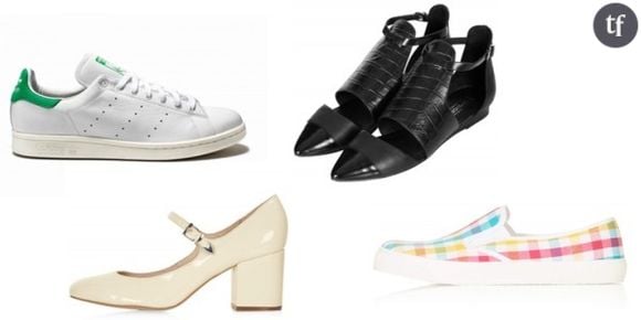 Tendances printemps-été 2014 : 10 chaussures pour assurer à la mi-saison