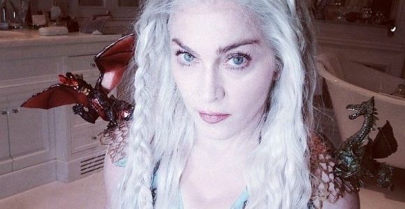 Game of Thrones : Madonna en mode Daenerys (photo)