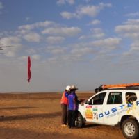 Rallye Aïcha des Gazelles 2014 : première étape corsée dans un décor de rêve