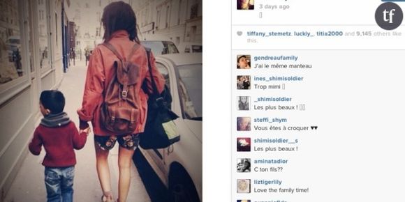 Shy'm présente son petit frère sur Instagram