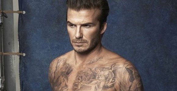 H&M : David Beckham pose en slip de bain pour la marque