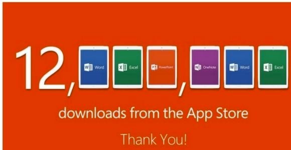 Microsoft Office : énorme carton sur iPad