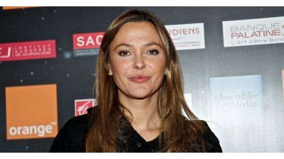 Sandrine Quétier aux côtés de Laurent Ruquier sur Europe 1