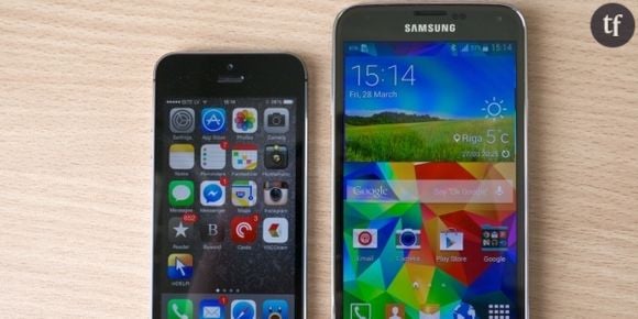 Galaxy S5 : 10 bonnes raisons de le préférer à l'iPhone 5s