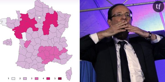 Redécoupage des régions : la carte à bises de France