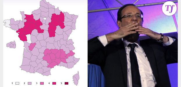 Redécoupage des régions : la carte à bises de France 