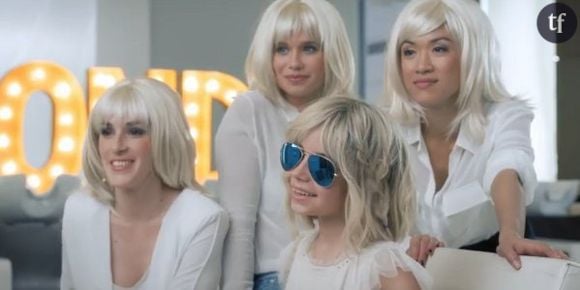 Alizée : sa fille Annily dans le clip de la chanson "Blonde" - vidéo