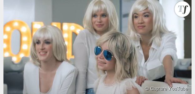 Alizée : sa fille Annily dans le clip de la chanson "Blonde" - vidéo