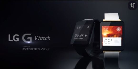 LG Watch : présentation vidéo du concurrent de l'iWatch