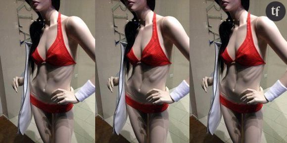 La Perla : le mannequin-squelette aux côtes saillantes retiré de la vitrine