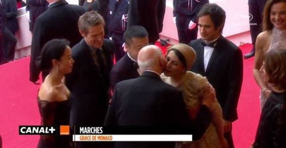 Cannes 2014 : Leila Hatami s'attire les foudres de l'Iran pour une bise à Gilles Jacob