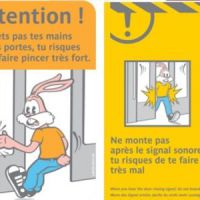 Serge, le lapin du métro change de look