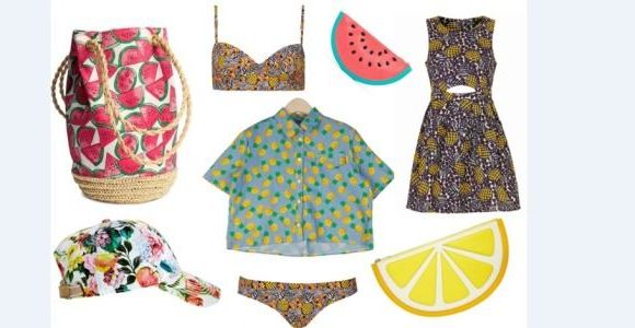 Ananas et pastèques : la tendance des imprimés fruits pour l'été