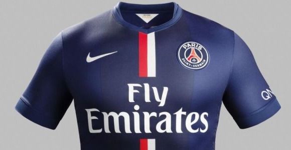 PSG : le maillot des parisiens pour la saison 2014 / 2015 de football (photo)