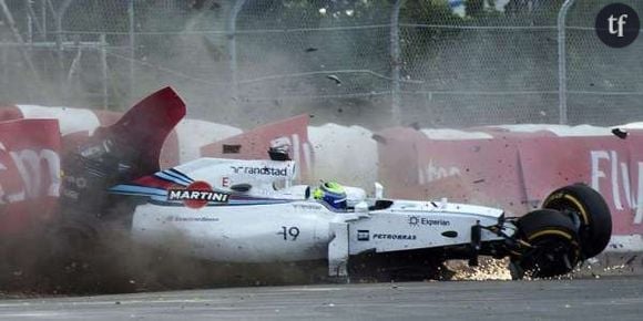 Grand Prix du Canada : revoir le crash de Massa et Perez (vidéo)