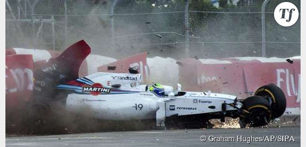 Grand Prix du Canada : revoir le crash de Massa et Perez (vidéo)