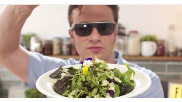 Google Glass : Jamie Oliver et sa recette très 2.0