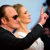 Quentin Tarantino en couple avec Uma Thurman : la photo du bisou