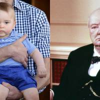 Harry trouve que le prince George ressemble à Churchill