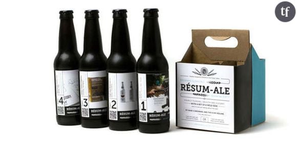 CV original : il trouve un job grâce à ... un pack de bière