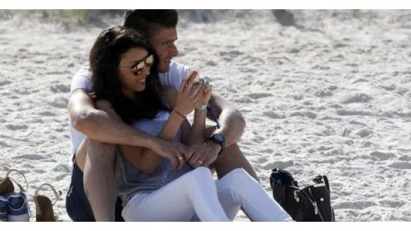 Olivier Giroud et sa femme Jennifer amoureux à Rio - photos