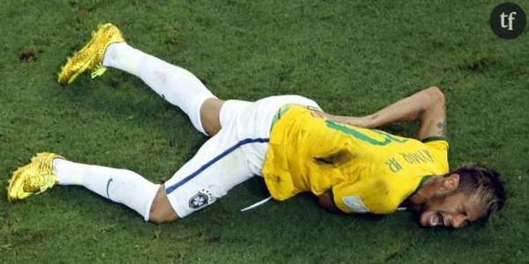 Coupe du monde Brésil : revoir la blessure de Neymar en vidéo