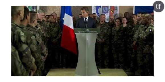 Nicolas Sarkozy rend hommage aux soldats tués en Afghanistan