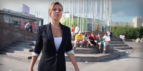 Les femmes se déshabillent pour Vladimir Poutine