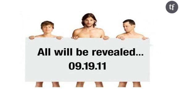 « Mon Oncle Charlie » : Ashton Kutcher nu pour la promo de la prochaine saison