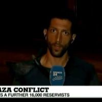 Gaza : une roquette s'abat derrière un journaliste de France 24