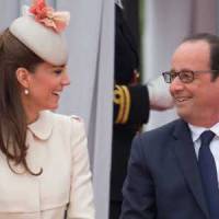 Kate Middleton n'est pas insensible à l'humour de François Hollande