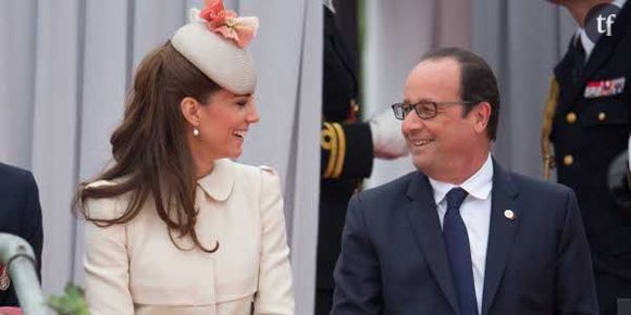 Kate Middleton n'est pas insensible à l'humour de François Hollande