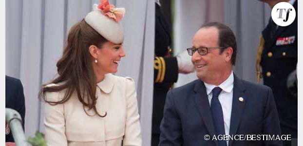 Kate Middleton n'est pas insensible à l'humour de François Hollande
