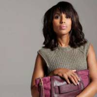 Kerry Washington : un sac pourpre contre les violences conjugales