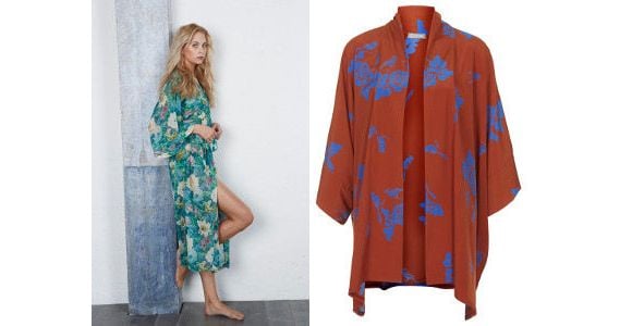 Kimono : 5 modèles fleuris, en soie ou à franges à shopper sur Internet