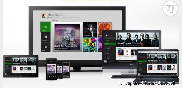 Xbox Music : fin de l'écoute gratuite des chansons