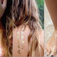 Skin jewels : où trouver des tatouages éphémères dorés ou argentés ?