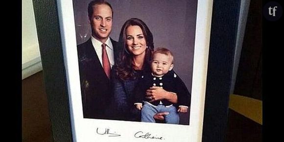 Kate, William et George sur un nouveau portrait de famille