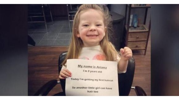 Le don de cette petite fille de 3 ans a ému la toile