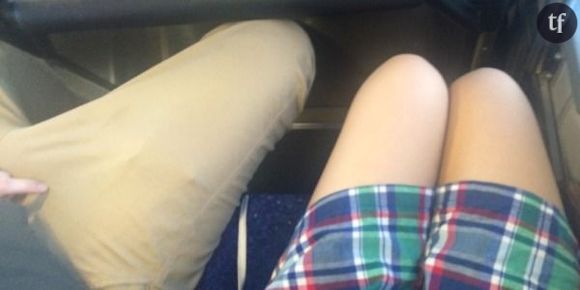 Manspreading : voilà ce qui se passe quand une femme écarte les jambes dans le métro