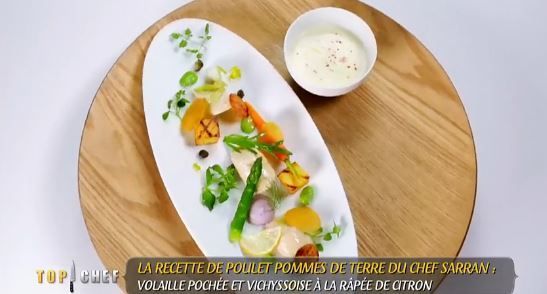 Top Chef 2015 : recette de la volaille pochée de Michel Sarran (Vidéo)