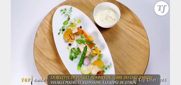Top Chef 2015 : recette de la volaille pochée de Michel Sarran (Vidéo)