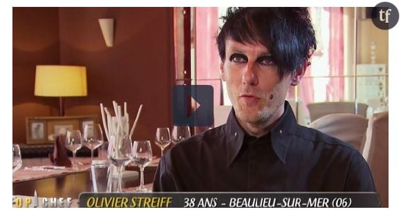 Top Chef 2015 : Olivier Streiff et son look gothique gagnants sur M6