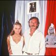 Vanessa Paradis et son père André au mariage d'Eddie Barclay et Caroline à Saint-Tropez