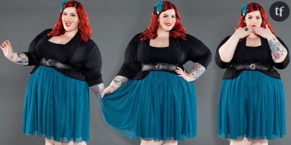 Tess Munster : le mannequin taille 50 qui "emmerde" les standards