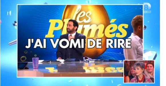 Cyril Hanouna a vomi de rire pendant "L'oeuf ou la poule"