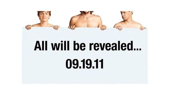 Ashton Kutcher tout nu pour Mon Oncle Charlie